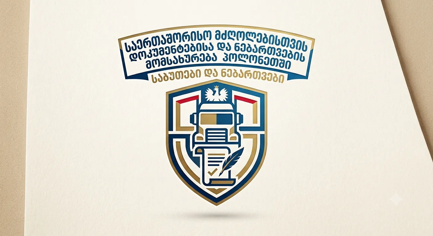 საერთაშორისო მძღოლებისთვის საჭირო დოკუმენტებისა და ნებართვების მომსახურება პოლონეთში