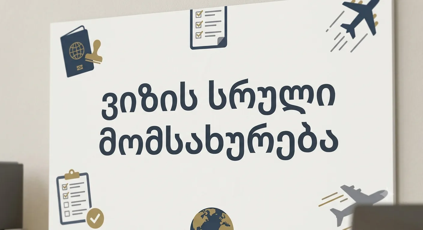ვიზის სრული მომსახურება